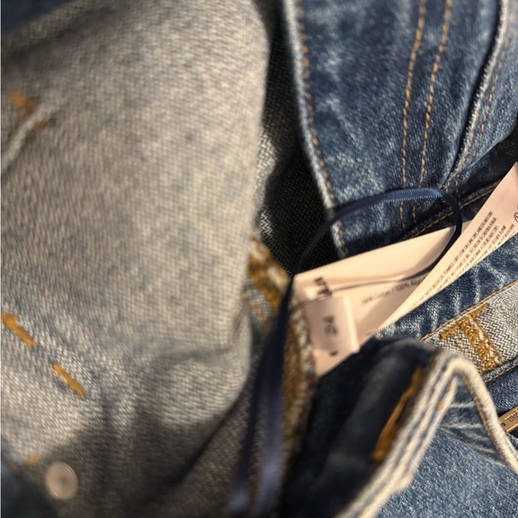 cult gaia Blue Carpenter-Style Boyfriend Jeans - Picture 4 of 4